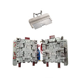 Injection molding of plastic parts for medical equipment