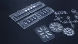 Highly transparent plastic parts transparent injection mold