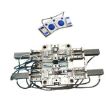Injection molding of plastic parts for medical equipment
