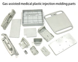 In-mold stress gas assisted mold