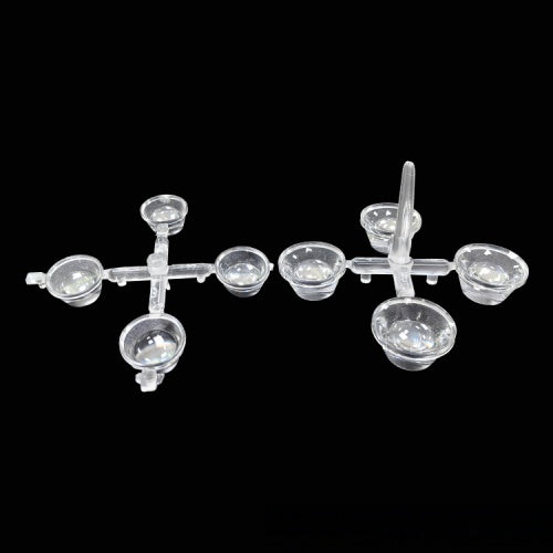High transparent transparency clear plastic parts
